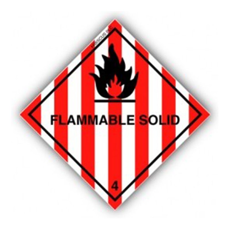 Class 4.1 - Flammable solids, self-reactive substances and solid desensitized explosives