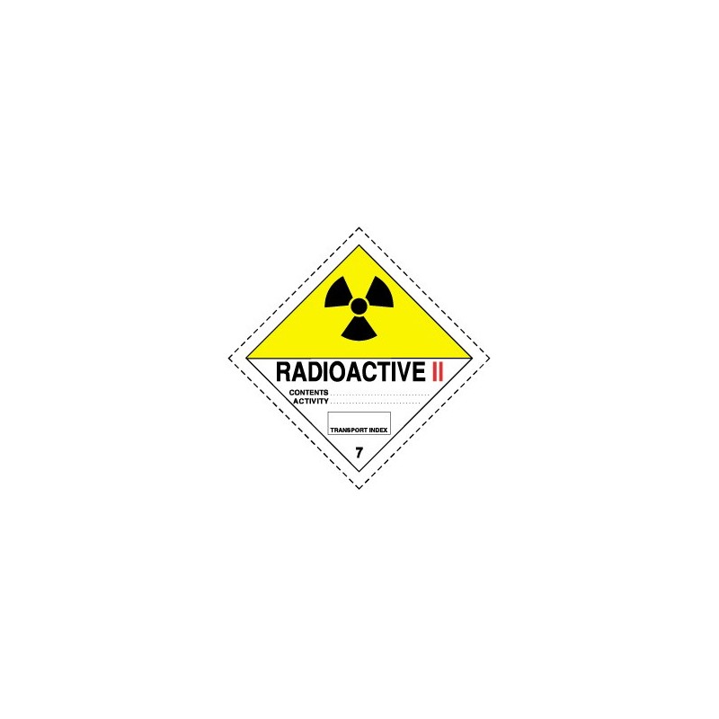 Class 7 - Radioactive material 