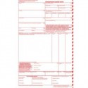 Dangerous Goods Note - Lined. Pack of 500 A4 Sheets