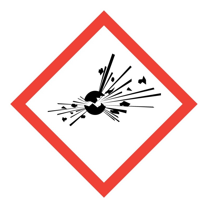 GHS Pictogram - Exploding Bomb