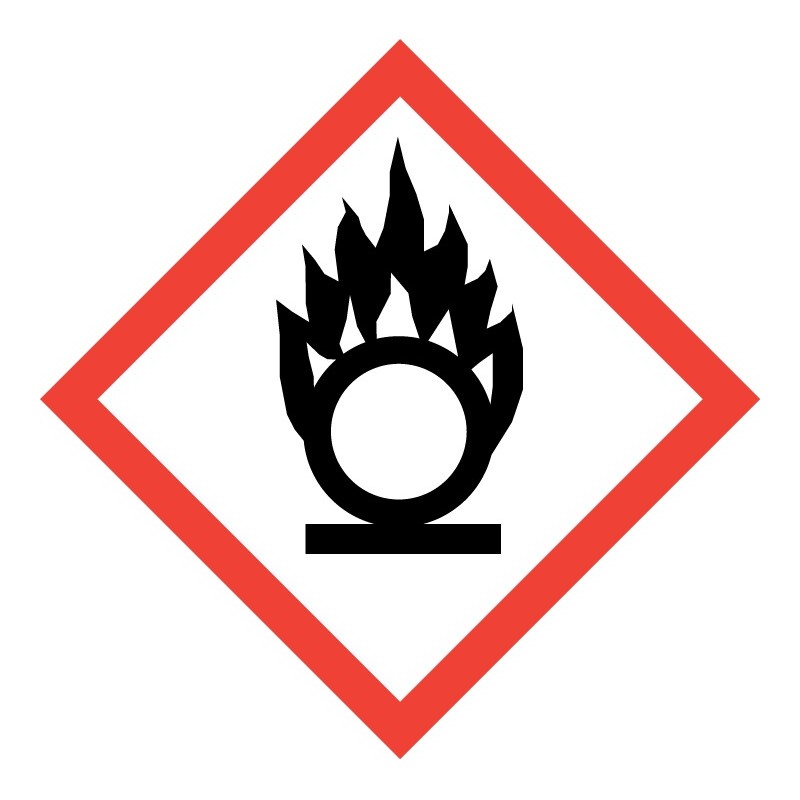 GHS Pictogram - Flame over circle